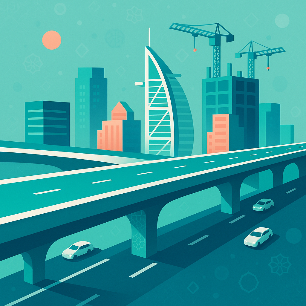 طريق مرتفع موازٍ لـ Sheikh Zayed Road ضمن مشاريع دبي الجديدة بقيمة $4.9bn