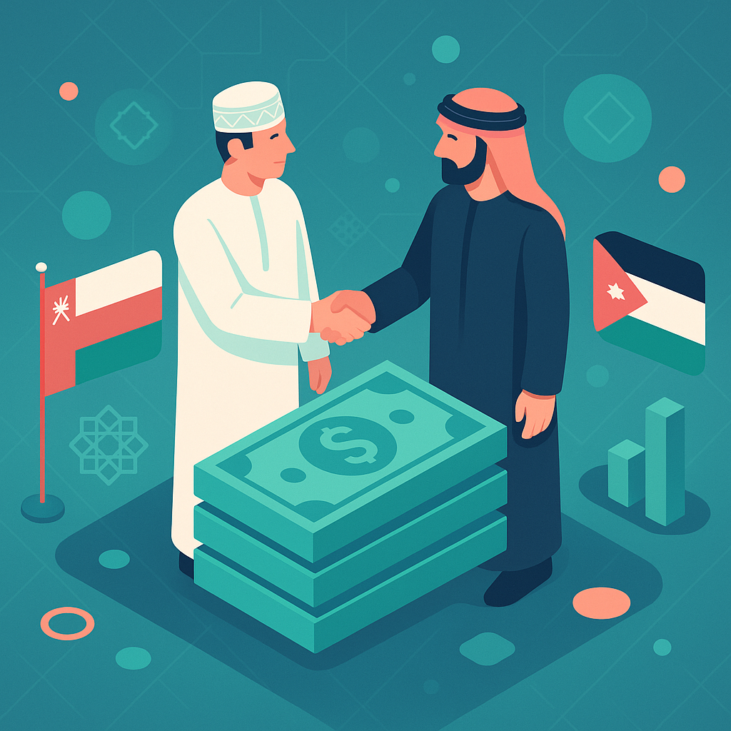 Oman, Jordan agree to establish $100m joint investment company