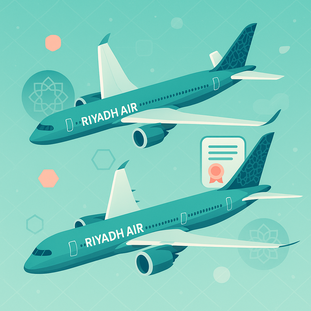 Riyadh Air Firms Up Major Airbus A350 & Boeing 787 Orders