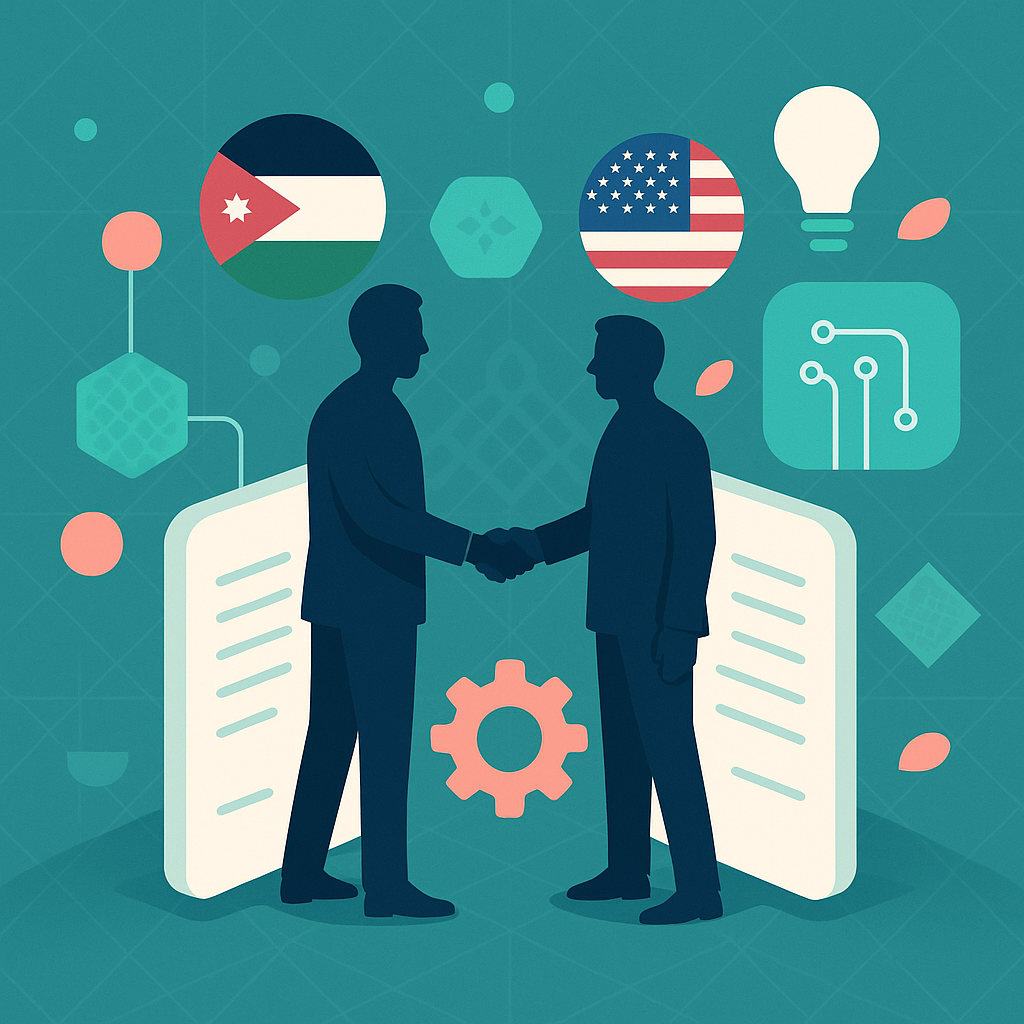 الأردن والولايات المتحدة يوقعان اتفاقية لتعزيز الاستثمار التقني والابتكار