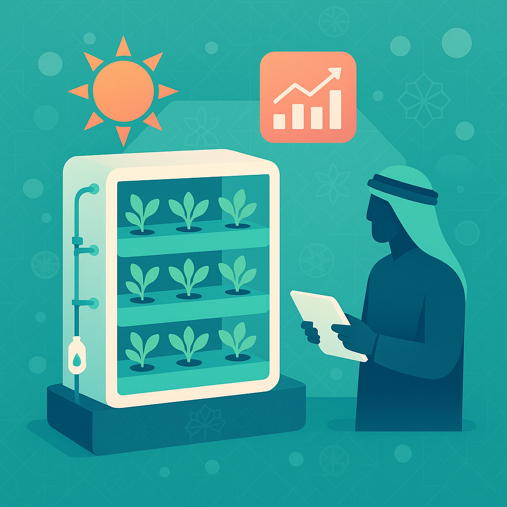 Qatar startup grows hydroponics for a hotter, drier future