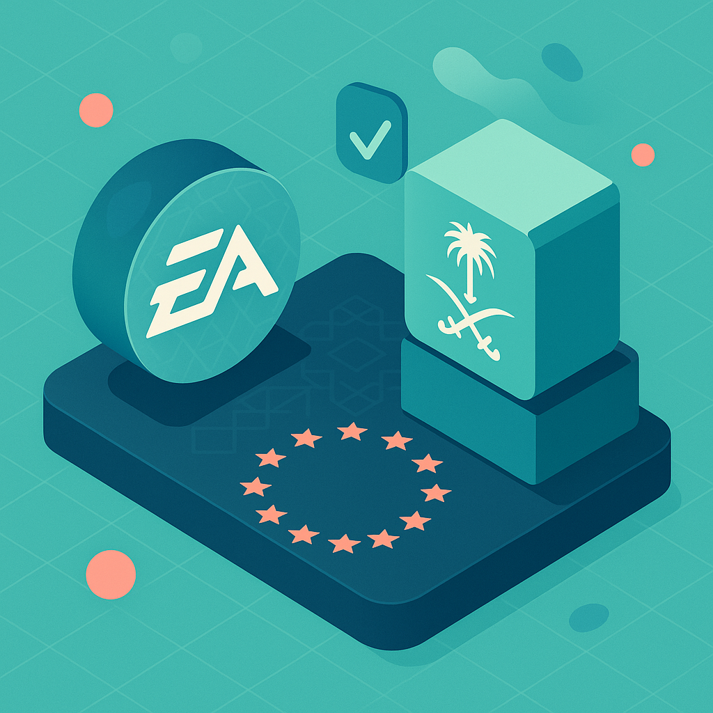 موافقة رسمية من مفوضية الاتحاد الأوروبي على استحواذ PIF على Electronic Arts