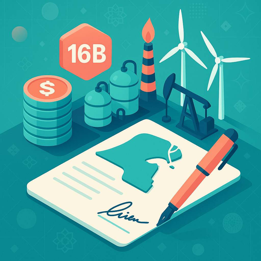 Kuwait signs record $16 billion energy infrastructure investment deal