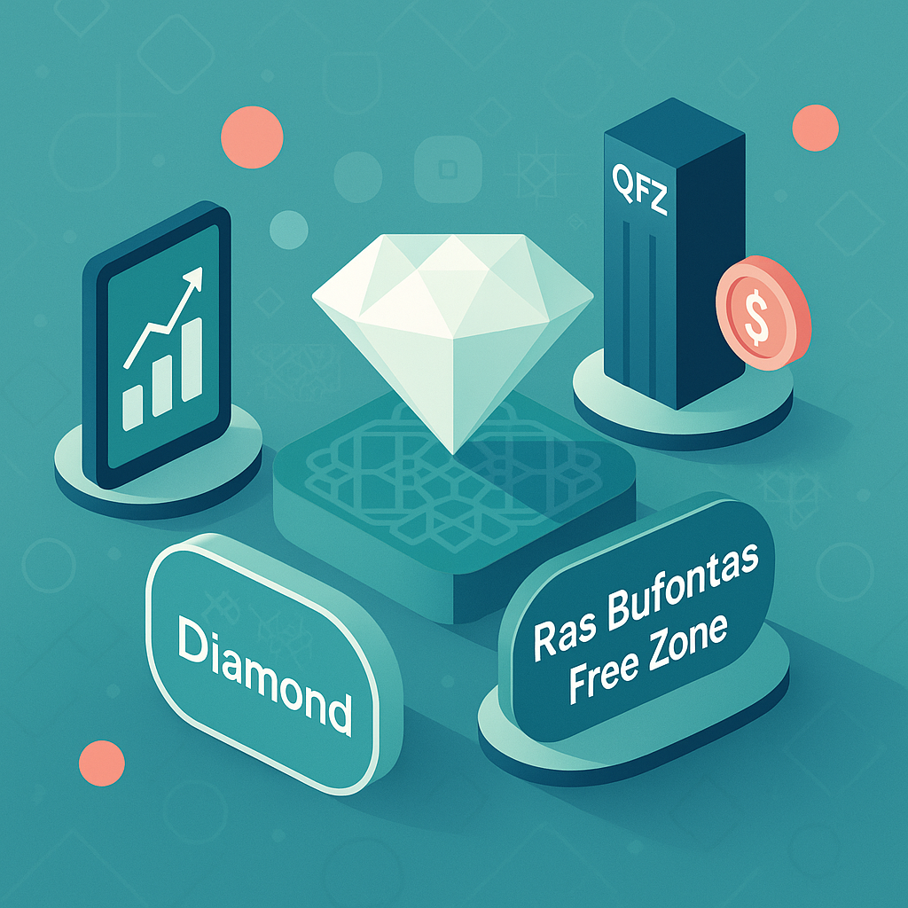 QFZ launches Qatar Diamond Exchange at Ras Bufontas Free Zone