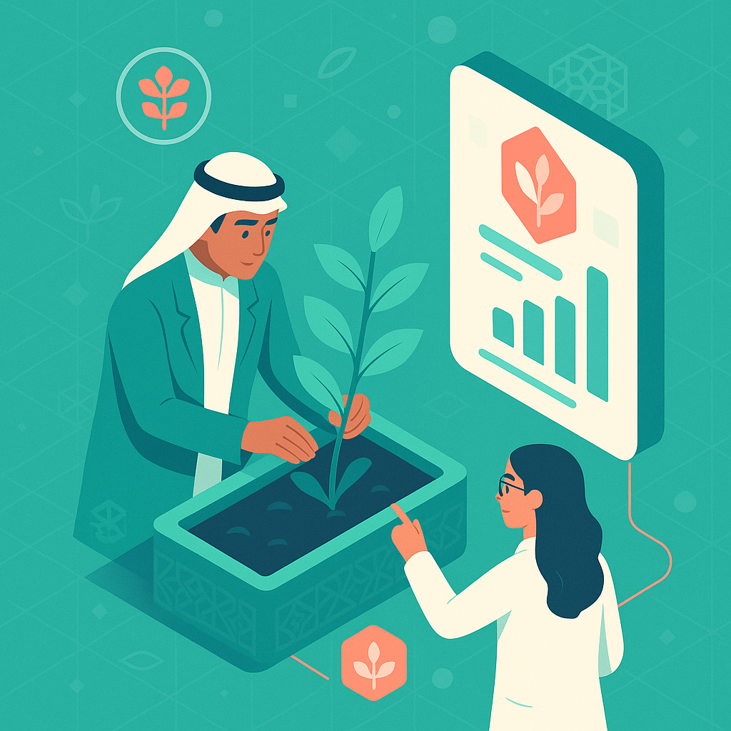 المركز الوطني السعودي يلهم الباحثين الشباب بابتكارات الزراعة المستدامة