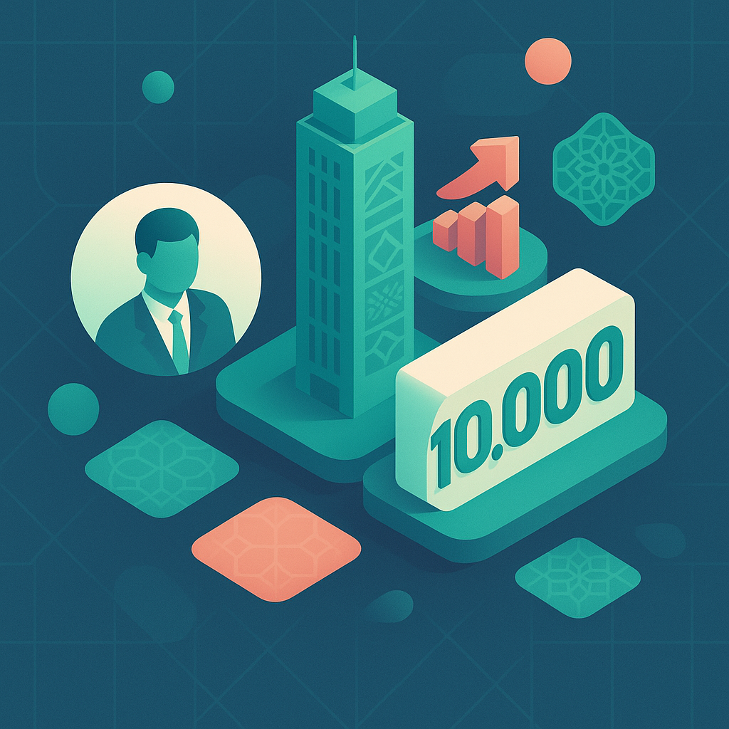 مركز الأعمال في دبي يتجاوز 10,000 شركة