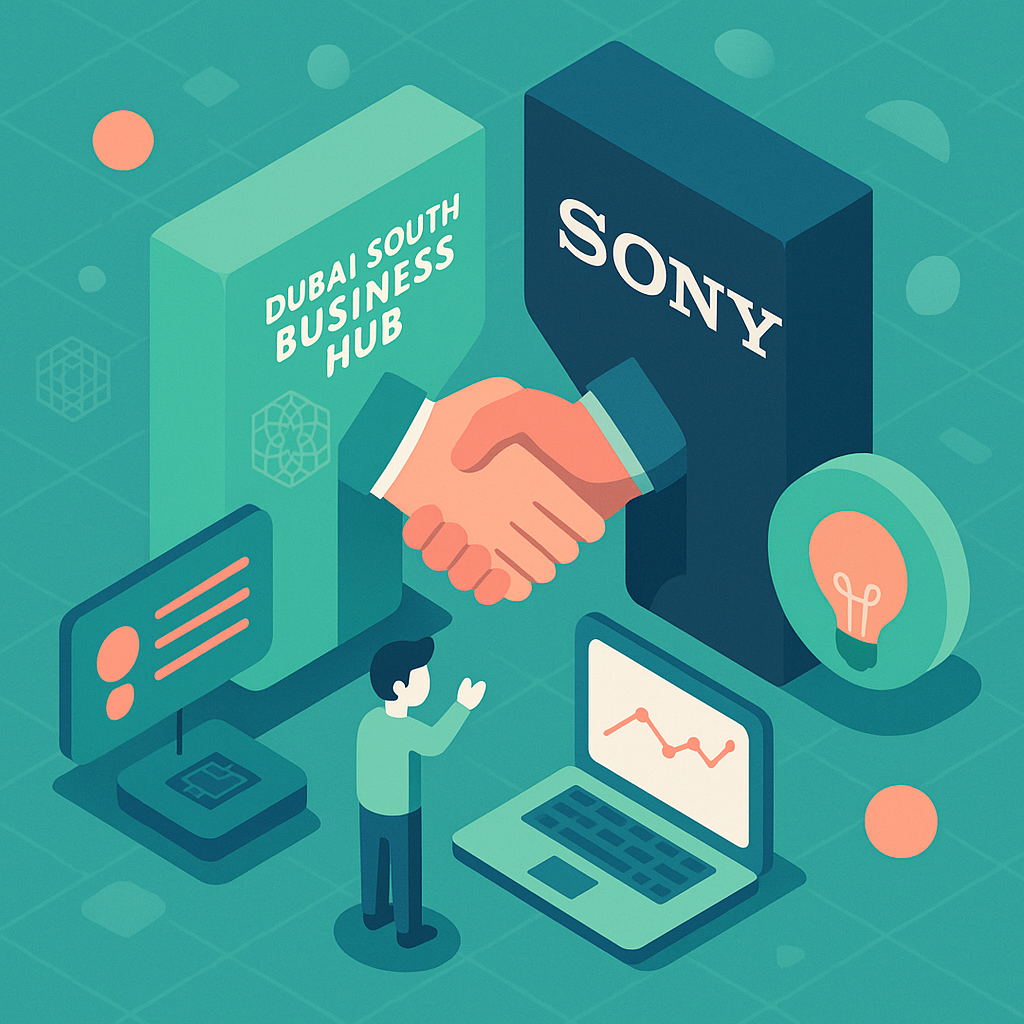 Dubai South Business Hub Free Zone, Sony collaborate to strengthen startup community