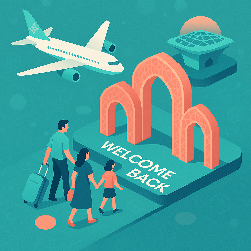 Welcome Back to Abu Dhabi: Etihad and Zayed International Airport Launch Cultural Journey for Returning Families