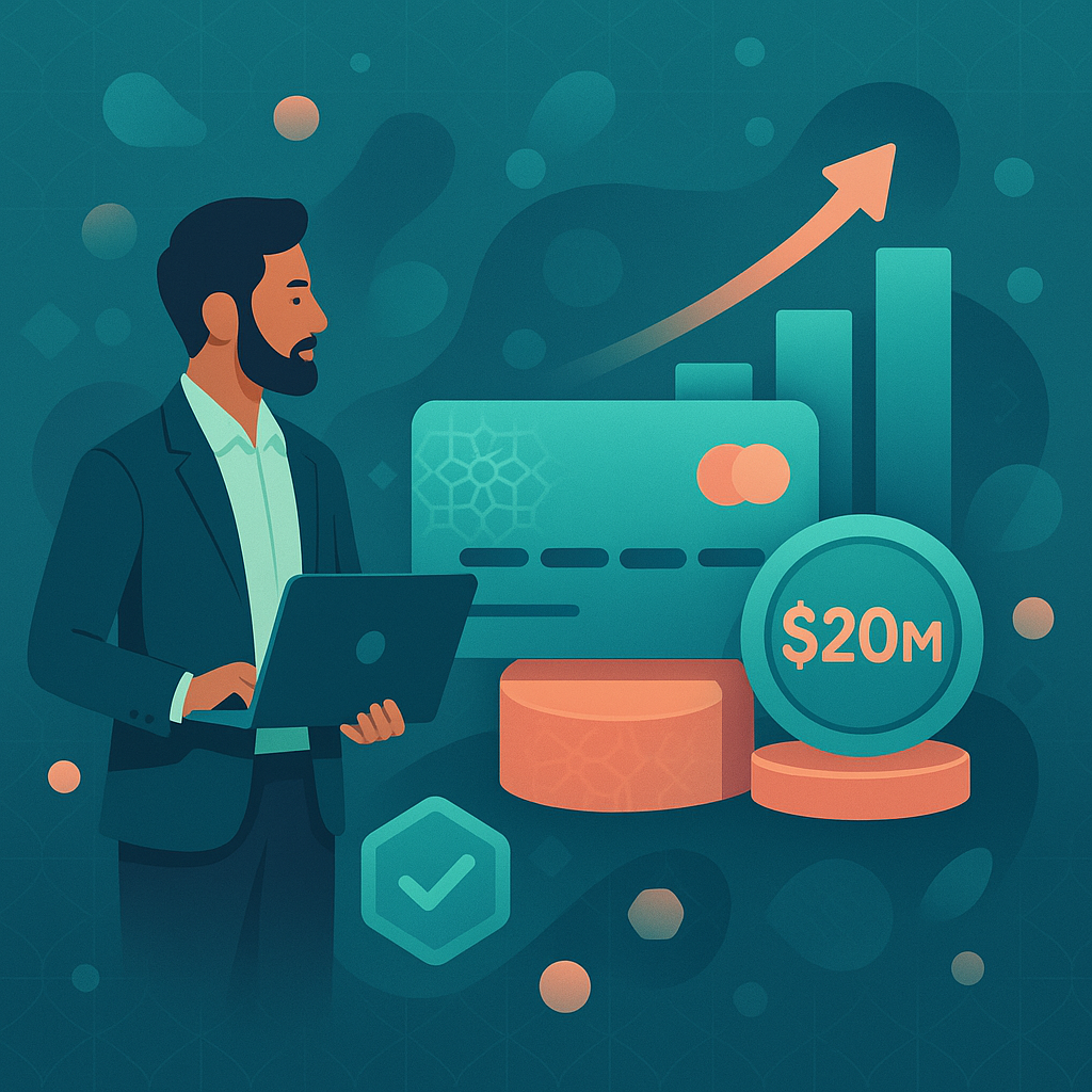 Pakistani-born entrepreneur’s payments startup raises $20m