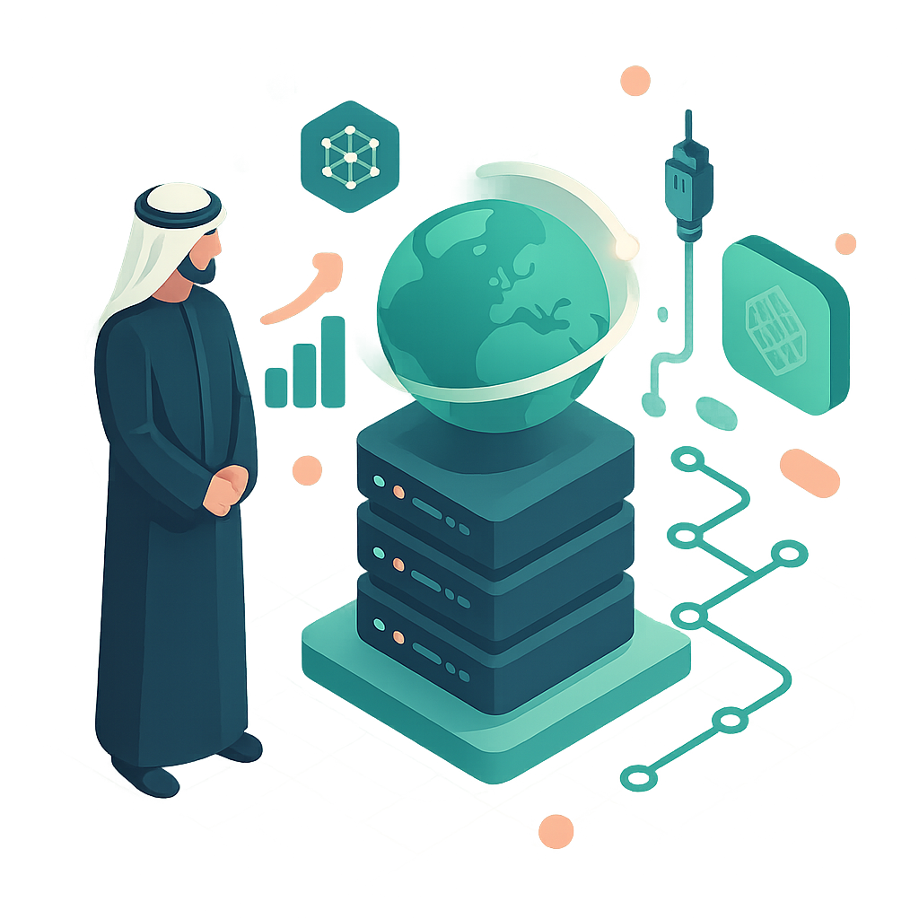 In the presence of Mansour bin Zayed etisalat launches project to expand digital infrastructure within the UAE and abroad to increase international connectivity to more than 500 Tbps by 2030
