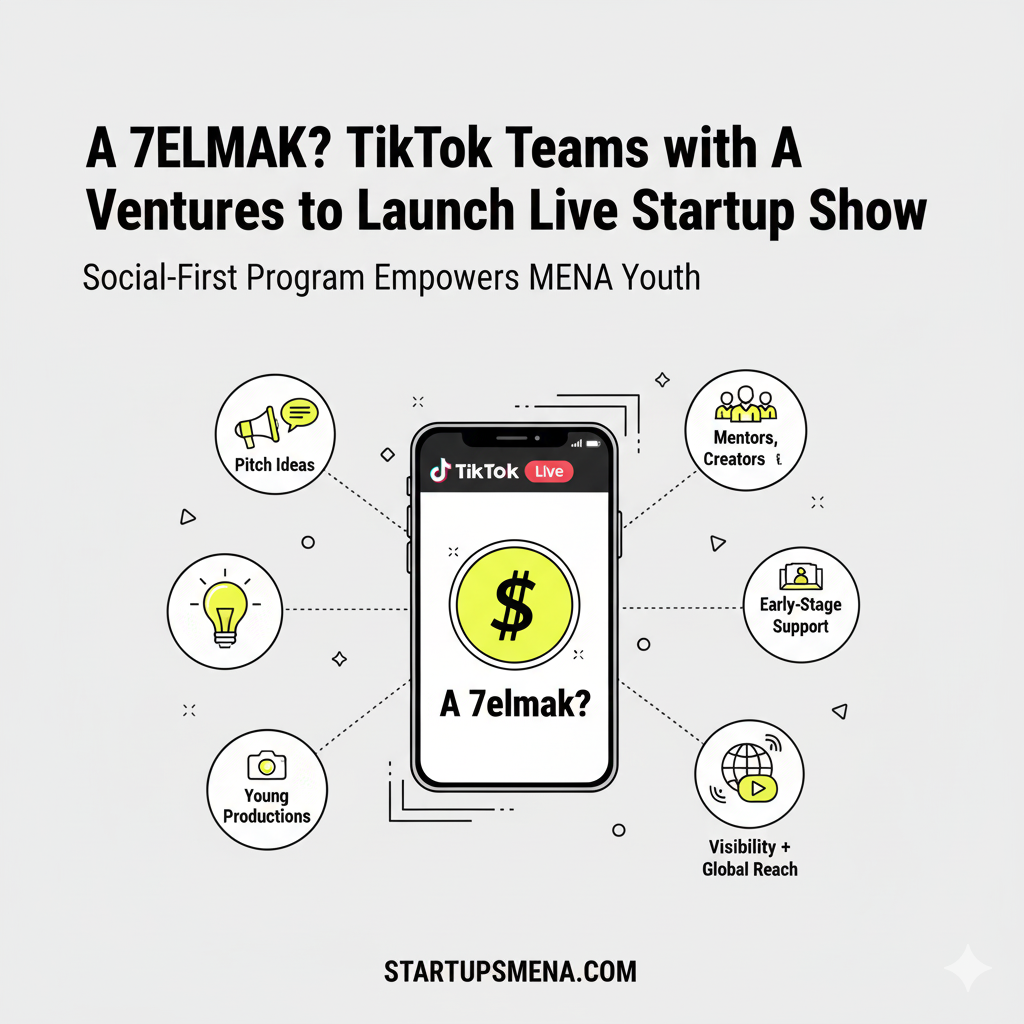 A Ventures and TikTok Live MENA Launch “A 7elmak?” — Turning Youth Dreams Into Startup Reality