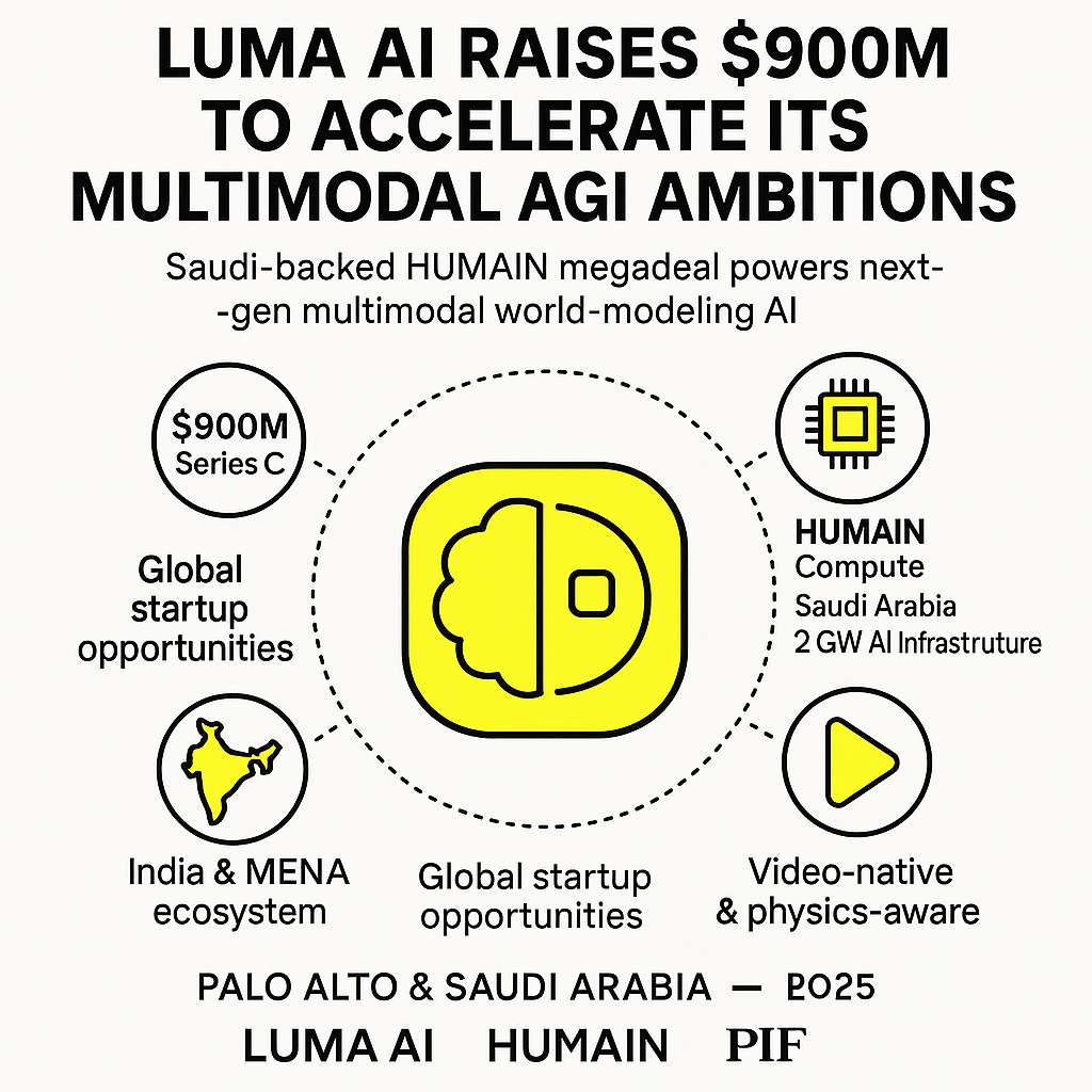 Luma AI Raises $900 Million to Accelerate Its Multimodal AGI Ambitions