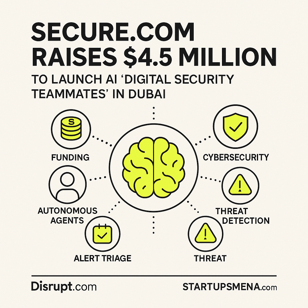 Secure.com Raises $4.5 Million to Launch AI “Digital Security Teammates” in Dubai