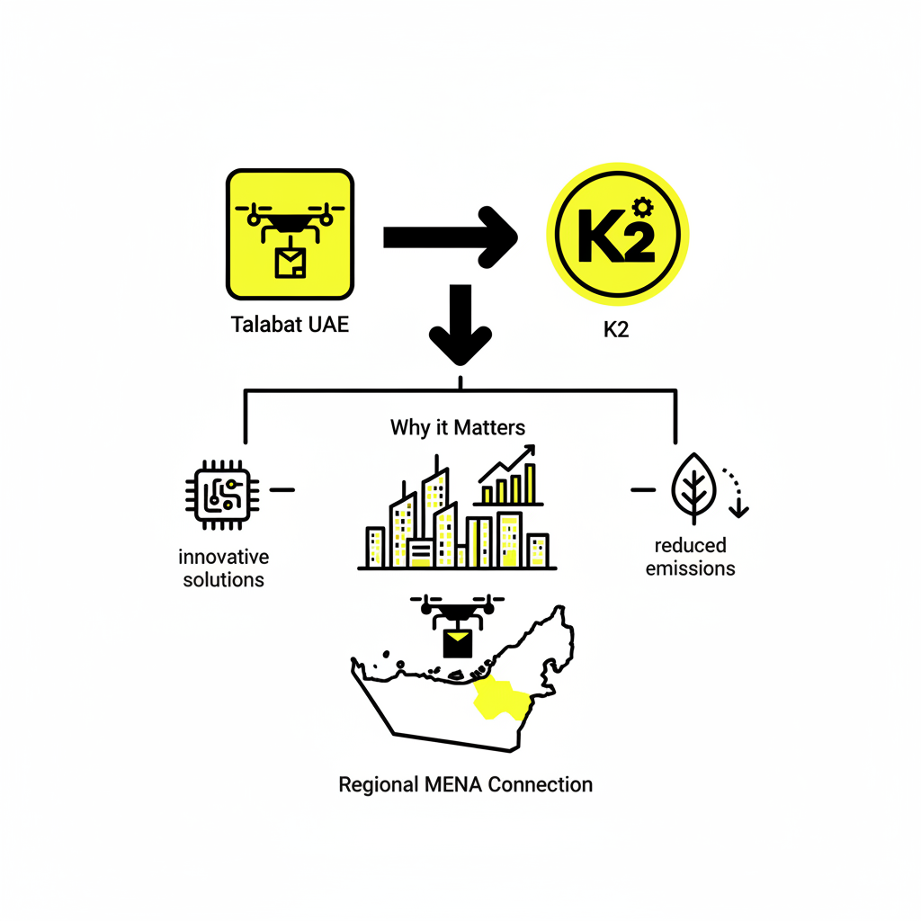 Drone Dreams Taking Flight: talabat UAE and K2 Pioneer Commercial Drone Delivery