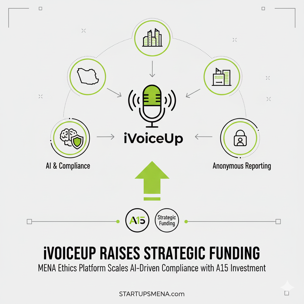 iVoiceUp Raises Strategic Funding Led by A15 to Scale AI-Driven Ethics and Compliance Across MENA